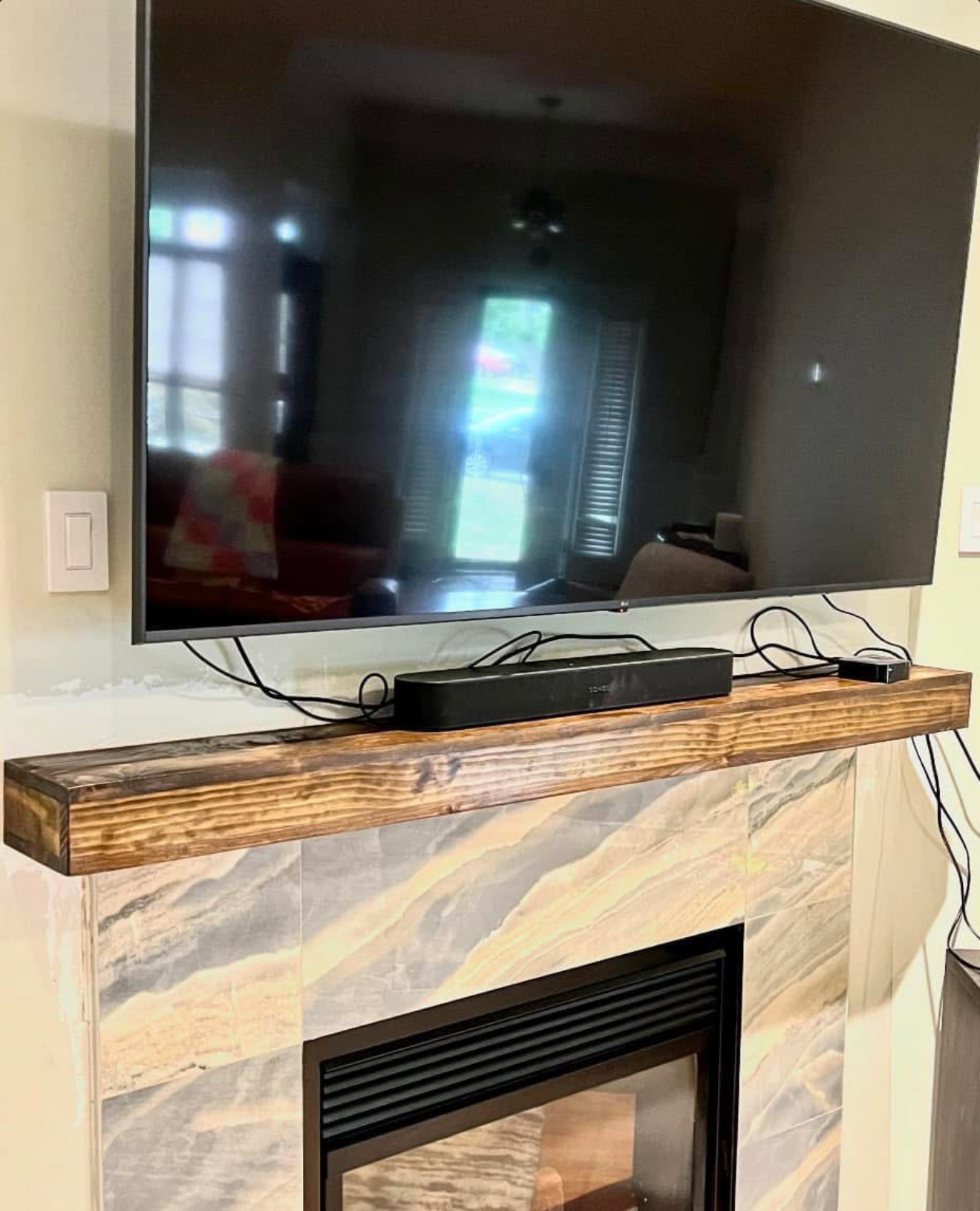 Southern Woodworx living room project